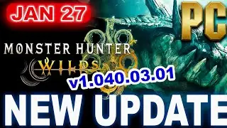 Monster Hunter Wilds Update 1.040.03.01 PC Patch - Performance Just Got WAY Better