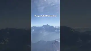 Nanga Parbat from plane. (Diamer Face & Rakhiot Face)