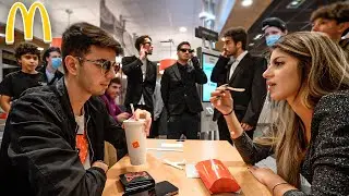 FOMOS COMO MILIONÁRIOS JANTAR NO MC DONALDS!