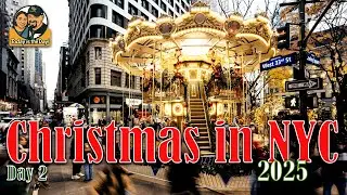 Visiting New York City at Christmastime 2025 Day 2