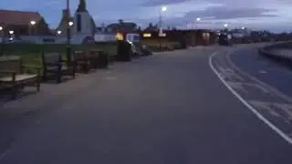 Troon beach this evening