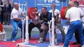 Silvio Crisafi - Campionato Italiano assoluto di Powerlifting 2009 FIPL