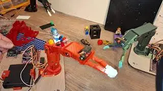 BotZi 3D printed robotic arm with MG90S servos and Arduino Nano - #engineering #robot #roboticarm
