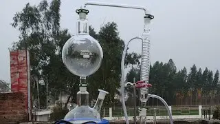 Steam Distillation Apparatus For Essential Oil Extraction by Harpal and Sons, Borosillicate Glass