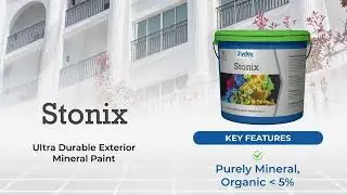 Ultra Durable Exterior Mineral Paint | Stonix | @ZydexPaintsandWaterproofing | @zydexgroup