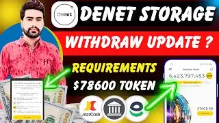how to withdraw denet storage airdrop | denet storage airdrop withdrawal | denet airdrop withdraw