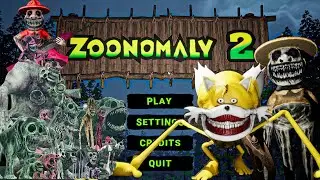 Zoonomaly 2: Полная версия игры | Атака армии монстров AK47! Соник и управляющий зоопарком нанося...