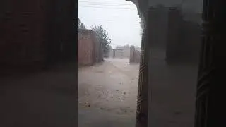 Heavy Rain in Chiniot🖤👀#trendingshorts #rain #trendingshorts #foryou