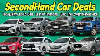 Second Hand Car Deals Philippines | Low Down Payment Option