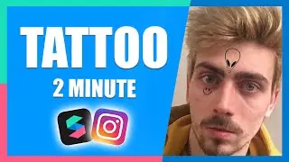Two Minute Tattoo Filter Effect (Easy) | Instagram & Facebook | Spark AR Tutorial