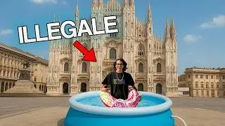 METTO UNA PISCINA AL DUOMO DI MILANO!