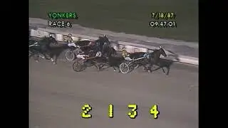 1987 Yonkers Raceway - Hoosier Hotshot & Leo Bauer