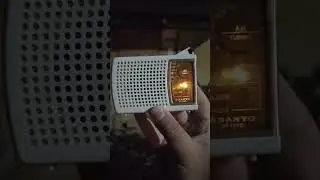 Радиоприёмник #sanyo #rp1270 прием средних волн. #hamradio #радиолюбитель #радио #am
