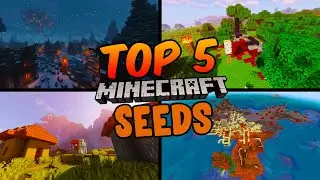 Top 5 Minecraft Seeds For Buildings | Epic Landscapes, Caves & Islands 1.16