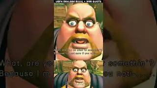 [USF4] DHALSIM Rival cutscene + win quote