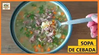 SOPA DE CEBADA
