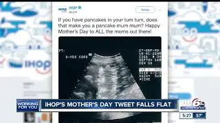 IHOP's Mother's Day tweet falls flat