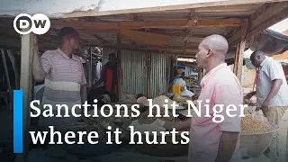 Food gets scarce in Niger as ECOWAS sanctions kick in | DW News Africa