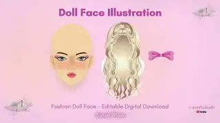 Your Illustrations Made Easy &ndash; Blush Muse Templates #template #editables #fashionillustration #doll