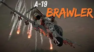 Nuclear Option: A-19 Brawler Ground Pounding | Intense Close Air Support (CAS) Gameplay