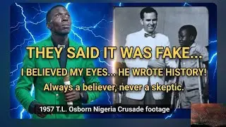 #I Question GOD #Can God heal the born blind, T.L. Osborn 1957  #Proof of miracles,#vozemintl 