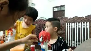gia dinh Ty, Com (21/7/2022. sinh nhat Tom tron 7 tuoi)