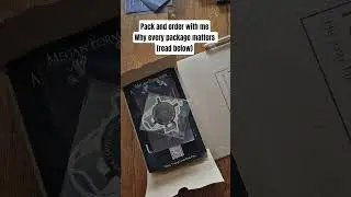why every package matters #creator #smallbusiness #indieauthor
