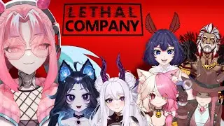 【Lethal Company】BIG COLLAB TODAY! Fufu, Amedoll, & more!