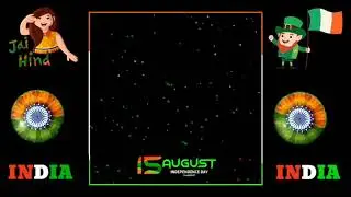 15 August Coming Soon Status Video|Independence Day|Black Background Green Screen|New Trending Video