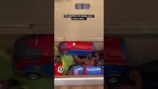 Toy storage idea! #kidsroom #kidsfurniture #kidsroomdecor #toystorage #toys