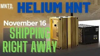 Helium HNT Miners Shipping NEXT WEEK! MNTD Hotspot Miners! #Shorts #Helium #HNT #Mining
