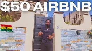 Best Budget Airbnb in Ghana? Only $50 Night | Is This the CHEAPEST Nice Airbnb in Ghana?
