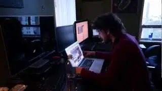 Miles Solay  (Outernational) at Visual Renegade Studio
