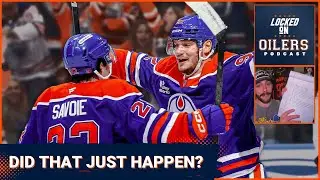 SHOCKER: Edmonton Oilers stun Montreal Canadiens in mutli-goal third period comeback
