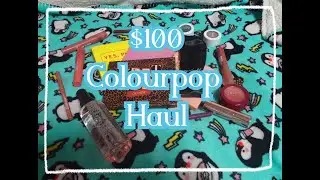$100 Colourpop Haul | Black Friday/ Cyber Monday Sale