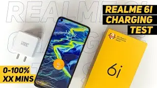 Realme 6i Charging Test ⚡