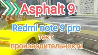 Asphalt 9 v.2.4.6a vs Redmi note 9 pro