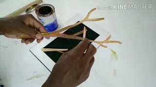 HOW TO MAKE EASY WALL PHOTO FRAMES |DIY CREATIVE WOODEN FRAME|HOME DECOR IDEAS WALL DECOR