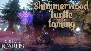 Riders of Icarus Taming Guide - How to tame Shimmerwood Turtle