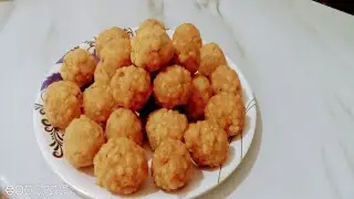 বাড়িতে তৈরি করে নিলাম বুন্দিয়ার লাড্ডু রেসিপি ll লাড্ডু রেসিপি ll  Bonder Laddu recipe ll