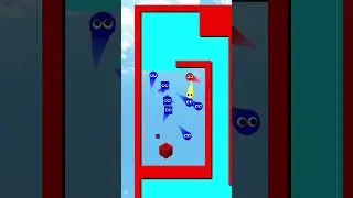 Square vs Circle Race 2D - Battle Royal EP.64 #animation #sprunki #squarerace #circle