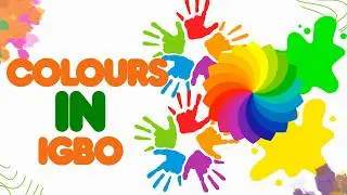 Learn about colors in the Igbo language with fun. I @kiddysexplorer. I nursery rhymes an and songs.