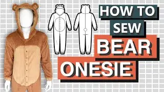 Pajama Onesie for Men – Complete Sew-Along Tutorial (No Talking) | PDF Patterns Boutique