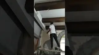 ceiling design preparation #youtube #youtubeshorts #youtubevideo #painting #barnes #ceiling