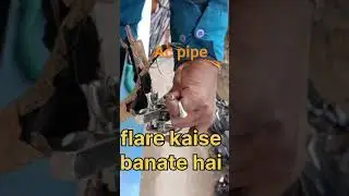 ac pipe me flare #viral #shortvideo #repair #trending #ac #sarvice #electrical #split