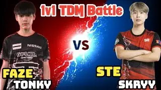 Faze Tonky Vs STE Skrry 1v1 TDM | Faze Tonky | STE Action | STE Top