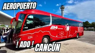🔴COMO TRASLADARTE DEL AEROPUERTO DE CANCÚN📍HACIA LA ZONA HOTELERA Y OTROS DESTINOS 🌴