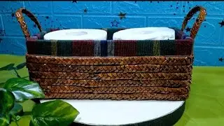 How to Recycle Cardboard Box Using Braids Paper Tube/ Tissue Holder Diy