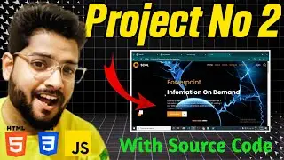 Project 2 🔥 || Complete Website Development || Html css 🔥 