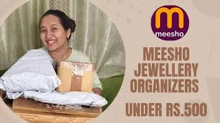Meesho Jewellery Organizers| Under Rs.500 | Vidhi_se| Earrings| Bangles| Chain
